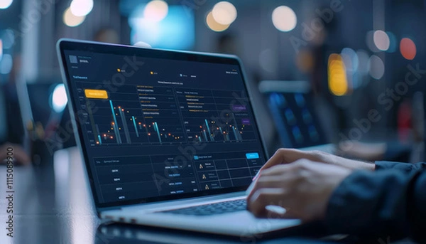 Obraz Optimizing strategic inventory and logistics planning software for enhanced business efficiency