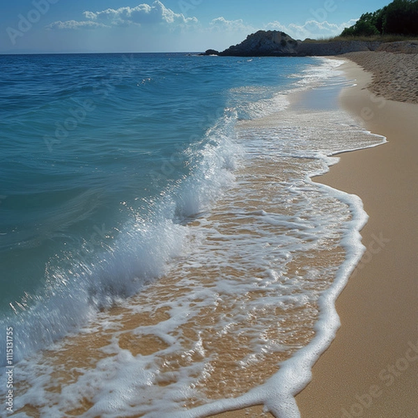 Obraz waves on the beach