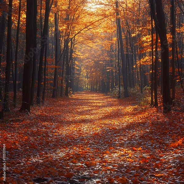 Obraz autumn in the forest