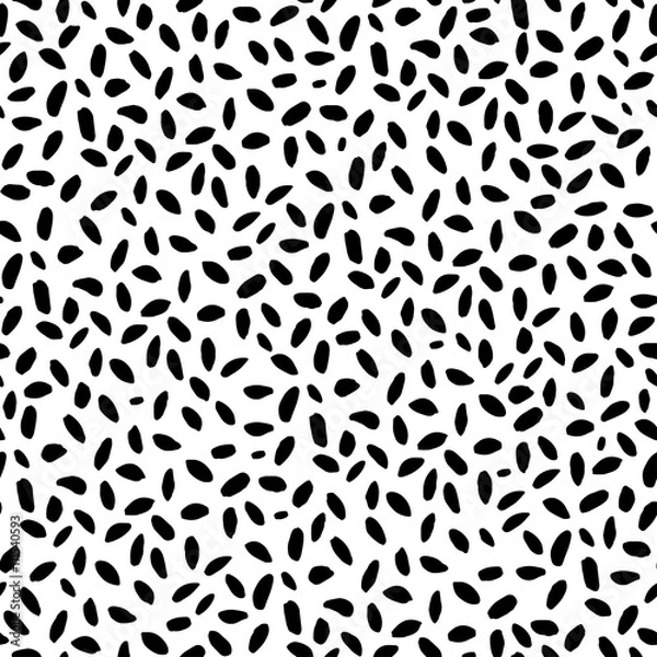 Fototapeta Hand drawn seamless pattern.