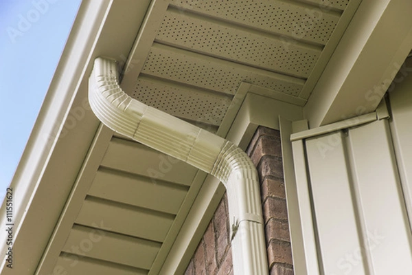 Obraz Gutter on Roof