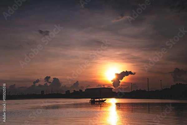 Fototapeta Sunset at the beach