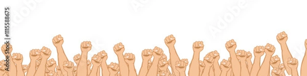 Obraz Bannière Manifestations