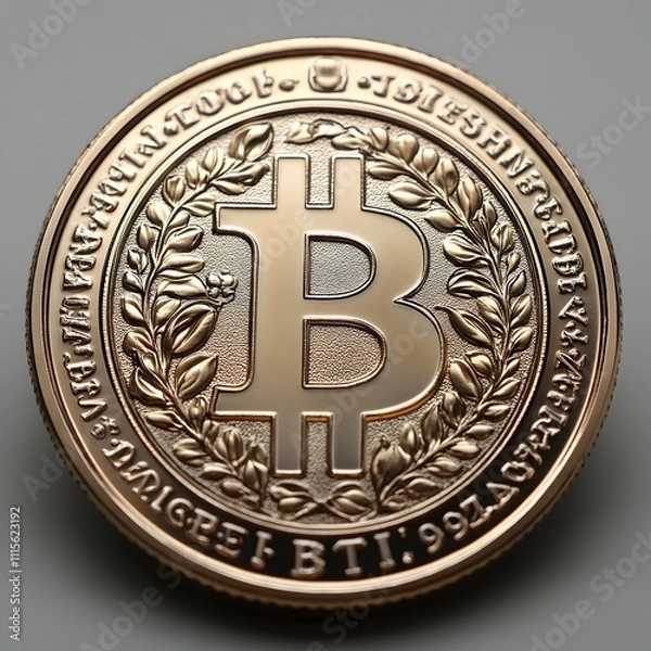 Obraz The Real Bitcoin Coin