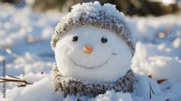 Obraz The Snowman in Winter Wonderland
