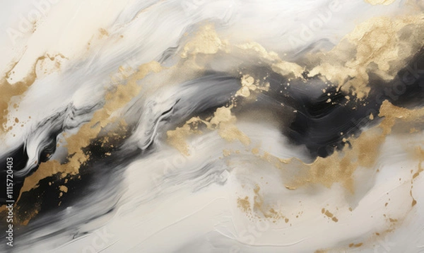 Fototapeta abstract golden marble wall art background