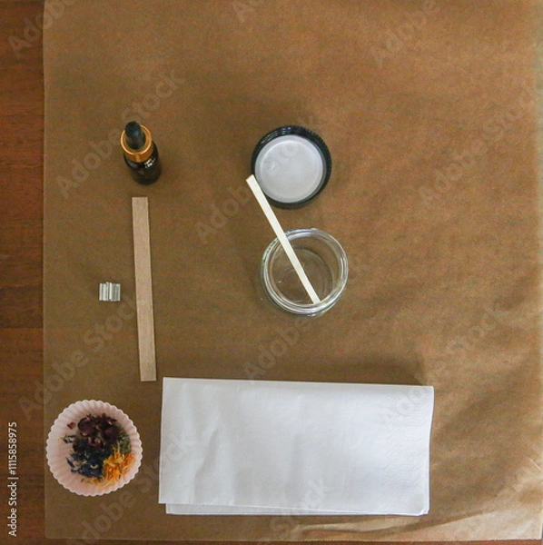 Obraz Set for crafting candle