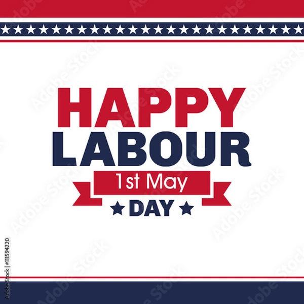 Fototapeta Labour Day background