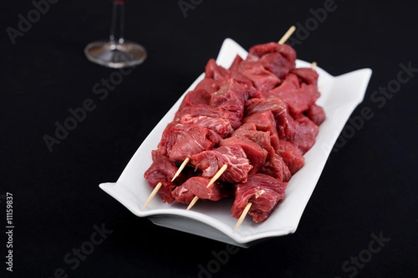 Obraz Brochette de boeuf