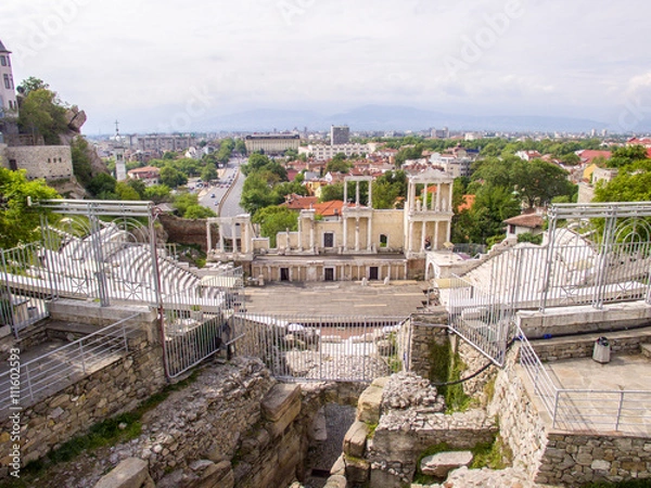 Fototapeta  Roman amphitheater in Plovdiv