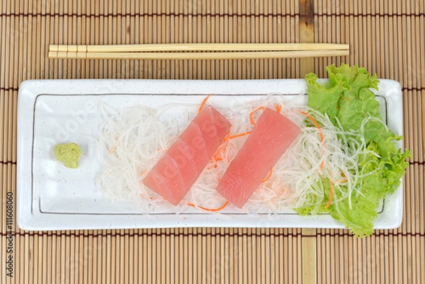 Fototapeta tuna sashimi