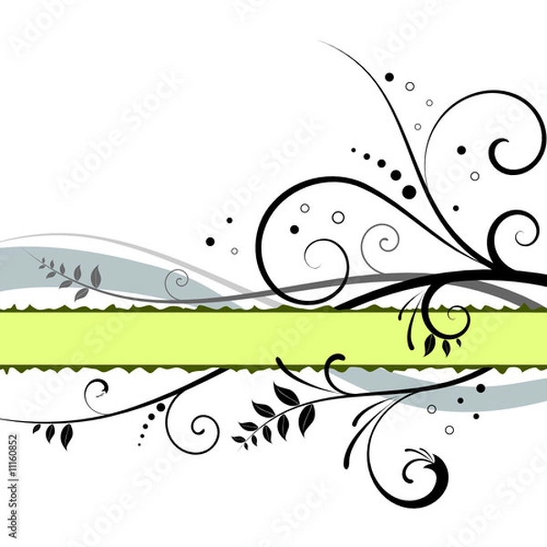 Obraz floral background