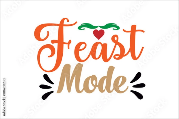 Obraz feast mode