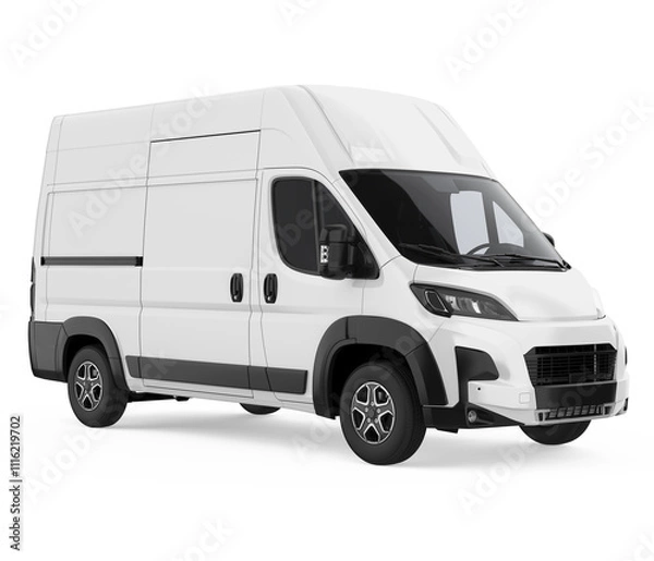 Obraz Delivery Van Isolated