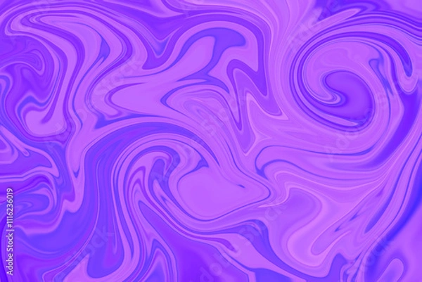 Obraz Abstract background of purple magenta color from twirling waves. Background for design. Marble ink colorful. Can be used for background or wallpaper. Good for design or logo background or backdrop.