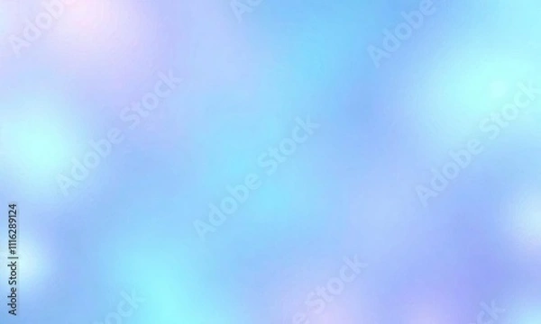Fototapeta Iridescent and shimmering background featuring a soft gradient teal purple color palette, purple, modern, lights