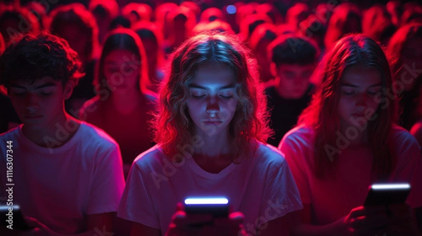 Obraz Screen Addiction