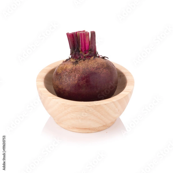 Fototapeta Beetroot isolated on white background