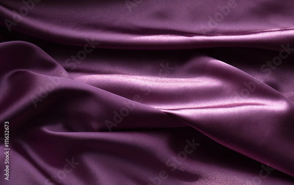 Obraz Elegant purple silk background