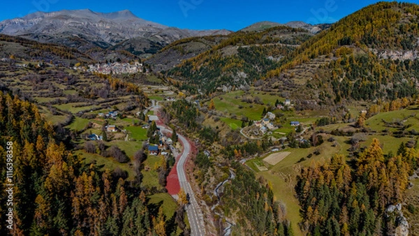 Obraz le village de Beuil 