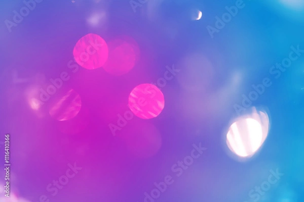 Fototapeta background with bokeh lights