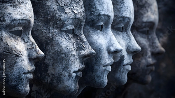 Obraz The Emotional Journey of Living with Dissociative Identity Disorder: Seeking Cohesion in Complexity