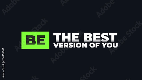 Fototapeta Boxed Bold Text Title