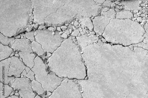 Obraz cracked concrete background