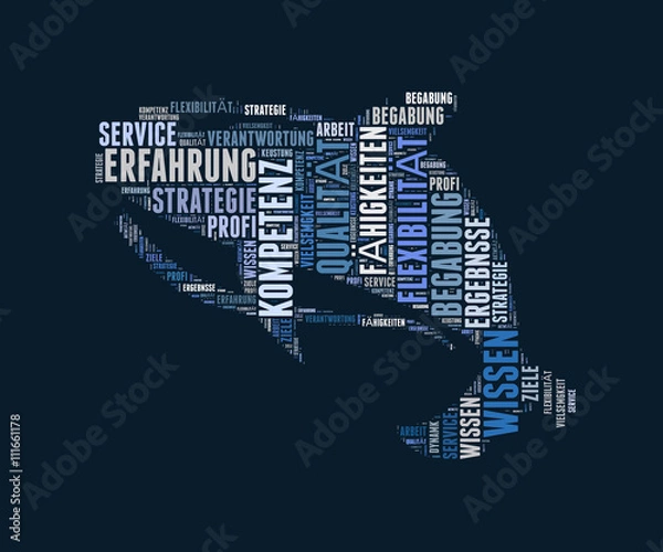 Obraz Kompetenz Erfahrung Konzept