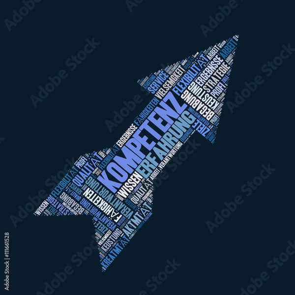 Obraz Kompetenz Erfahrung Konzept