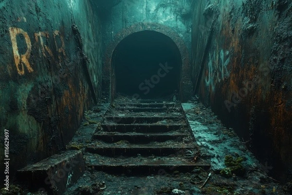 Obraz tunnel in the cave