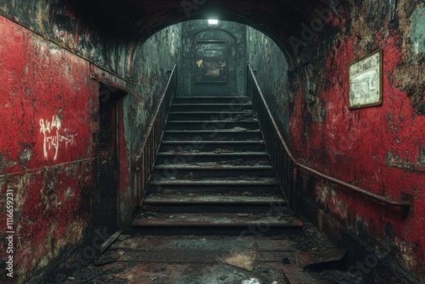 Obraz old abandoned factory