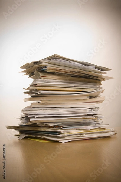 Obraz stack of papers