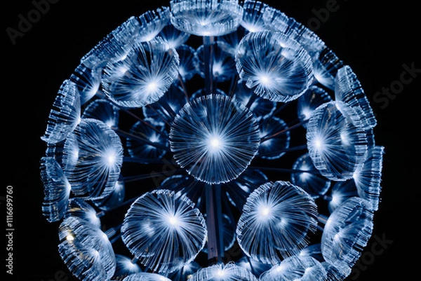 Obraz festive city illumination