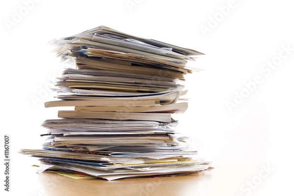 Obraz stack of papers