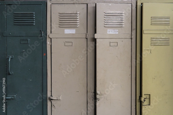 Obraz Casiers d'usine