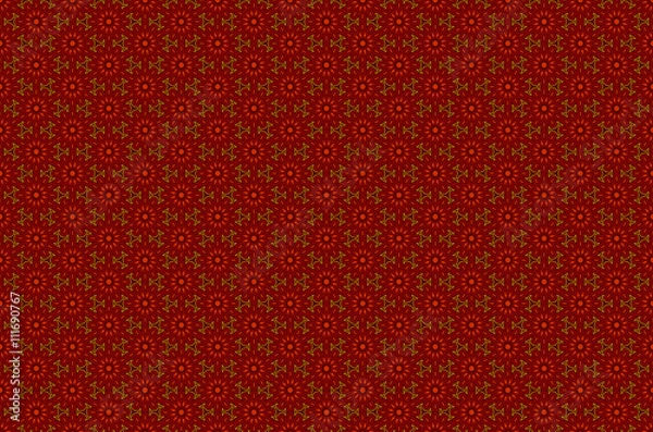 Fototapeta Keffiyeh vector seamless pattern. Traditional Middle Eastern headdress. Red. Backgrounds & textures shop.