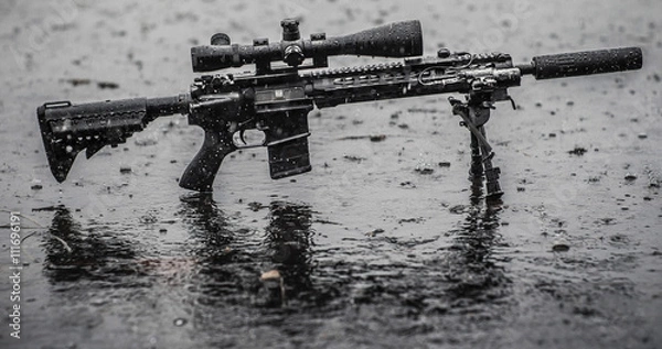 Fototapeta mid length