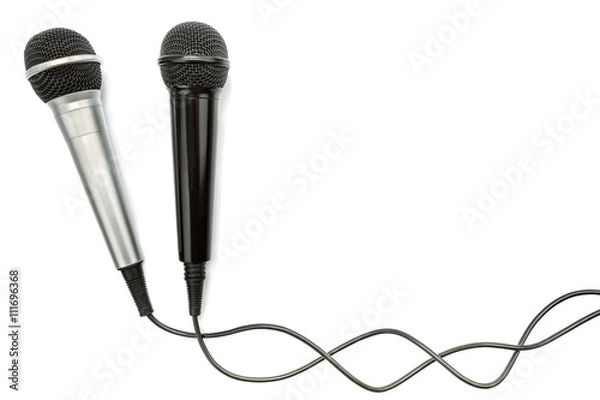 Obraz Microphone and cable