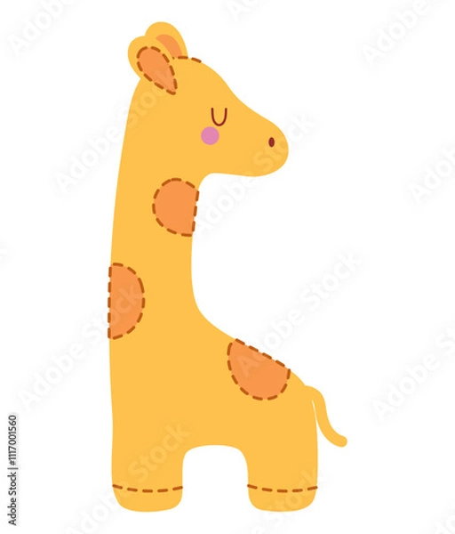 Obraz stuffed giraffe toy