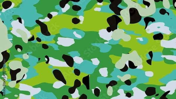 Obraz camouflage pattern background - illustration design 