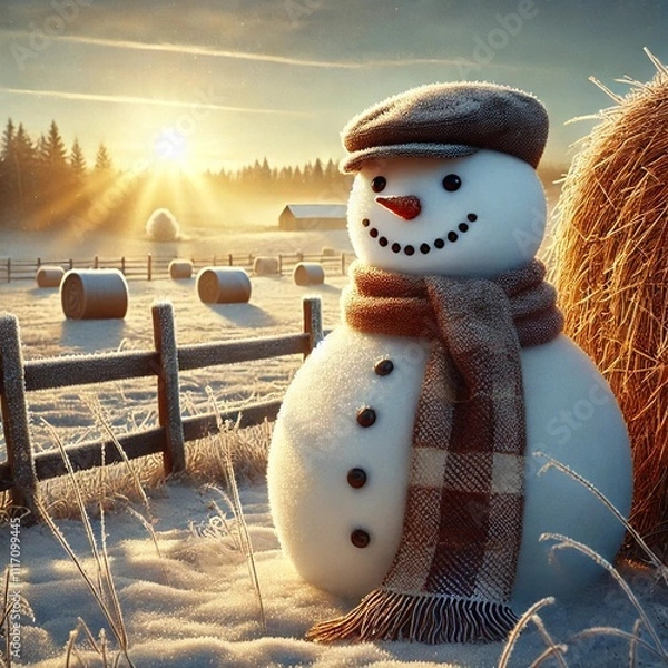 Fototapeta Snowman