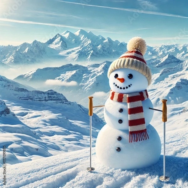 Fototapeta Snowman