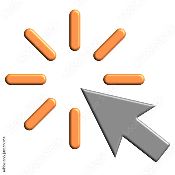 Obraz 3D clickable feature