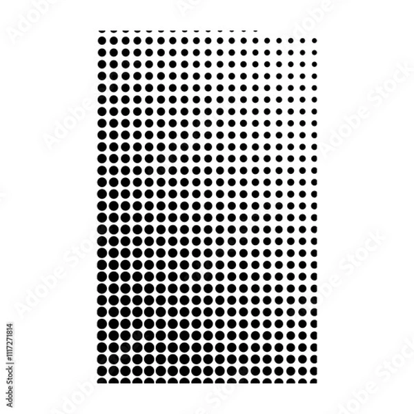 Fototapeta Halftone Dots Gradient
