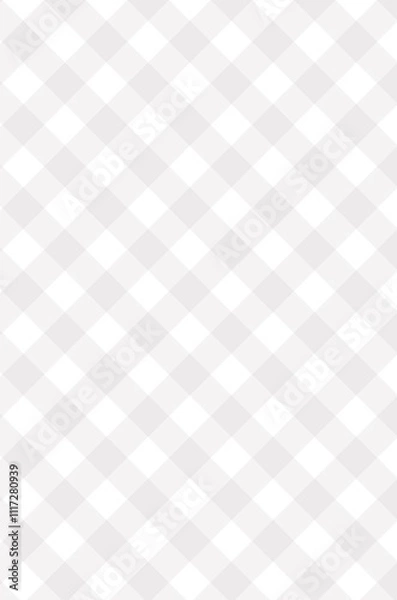 Obraz white and grey checkered background. Background, wallpaper, scrapbook.
