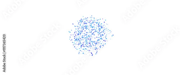 Obraz Firework Blue Purple Transparent