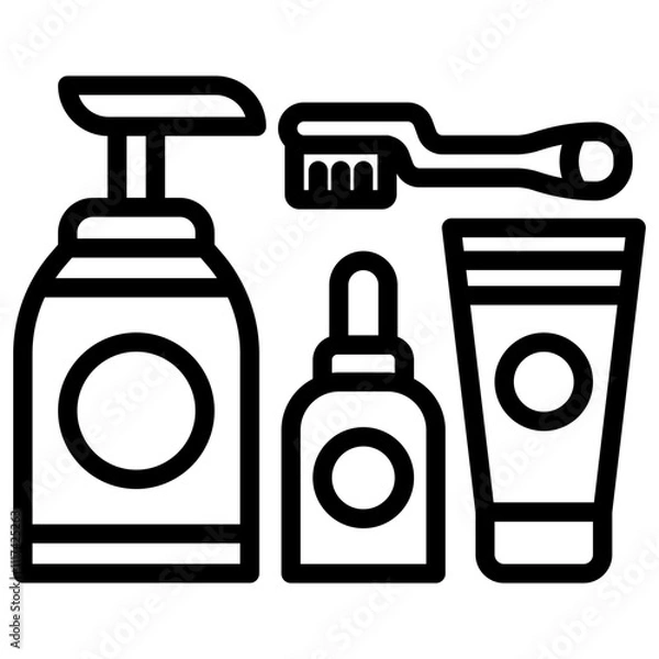 Obraz Toiletries Icon