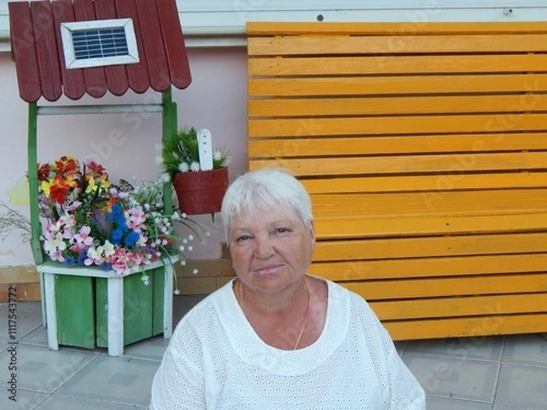 Obraz Задумалась