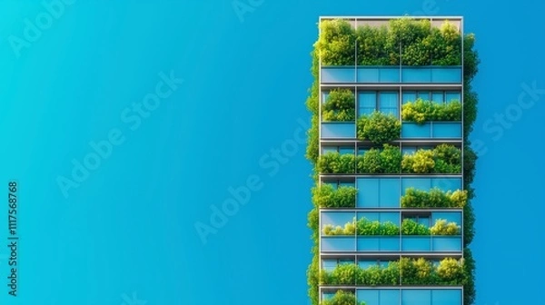 Fototapeta Green Building Design Concepts for Sustainable Architecture